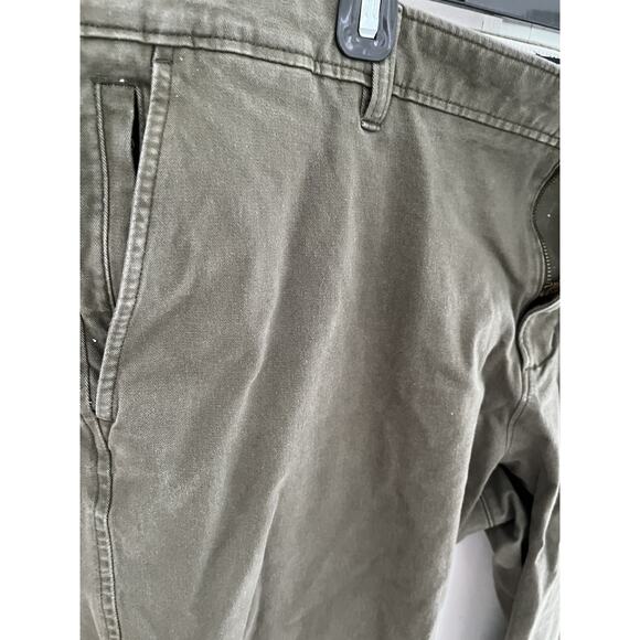 Dockers Mens 40 Straight Smart 360 Flex Khaki Green Pants Casual - Picture 7 of 14